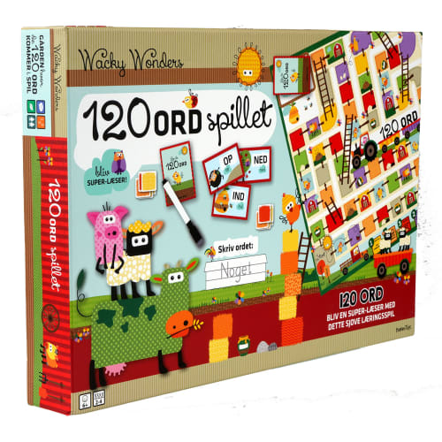Wacky Wonders 120 ord spillet fra wacky-wonders 5704976063452