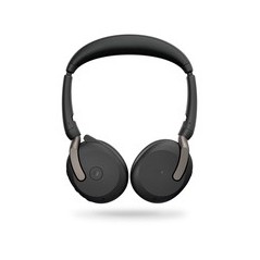 Jabra Evolve2 65 Flex MS Stereo Trådløs Headset Sort