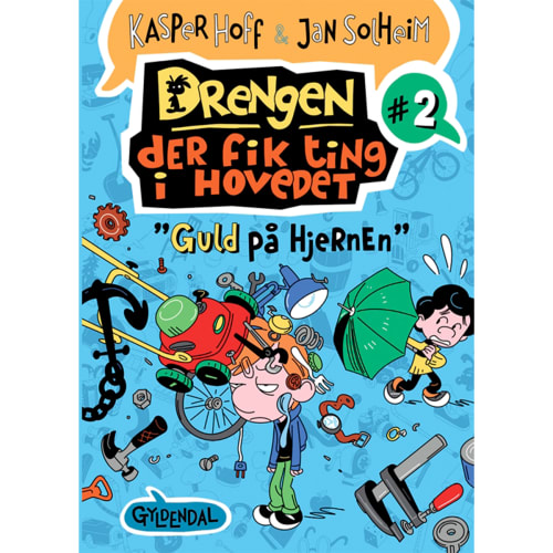 Guld på hjernen – Drengen, der fik ting i hovedet 2 – Indbundet fra 9788702229882