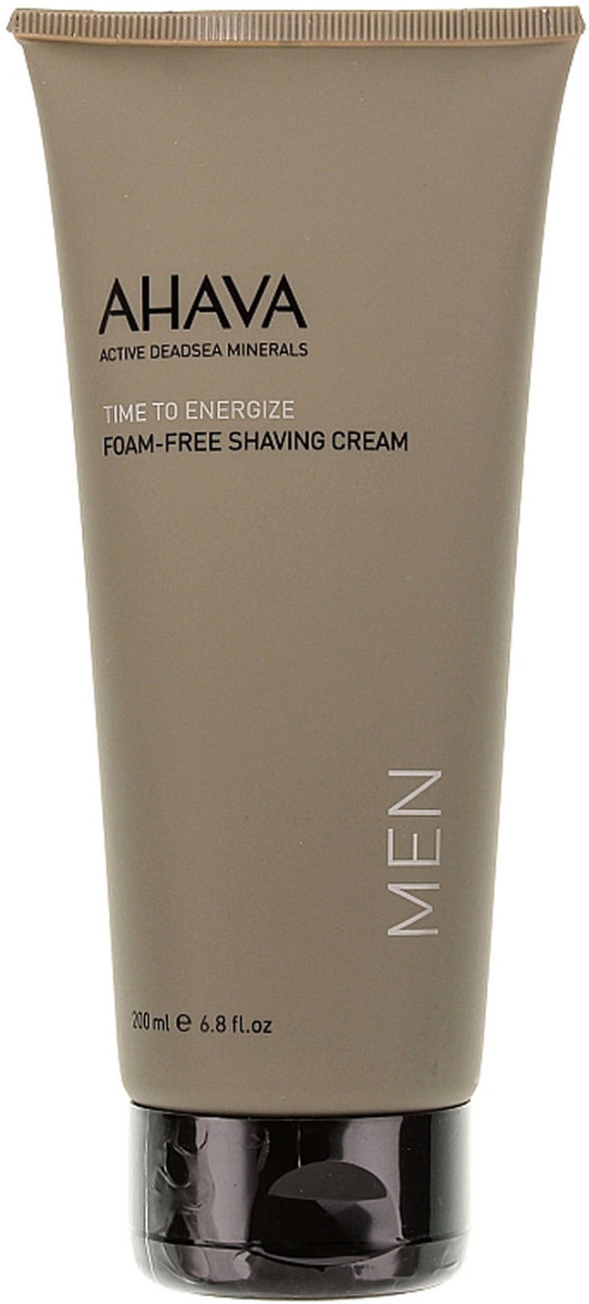 Ahava men time to energize foam-free shaving cream 200ml