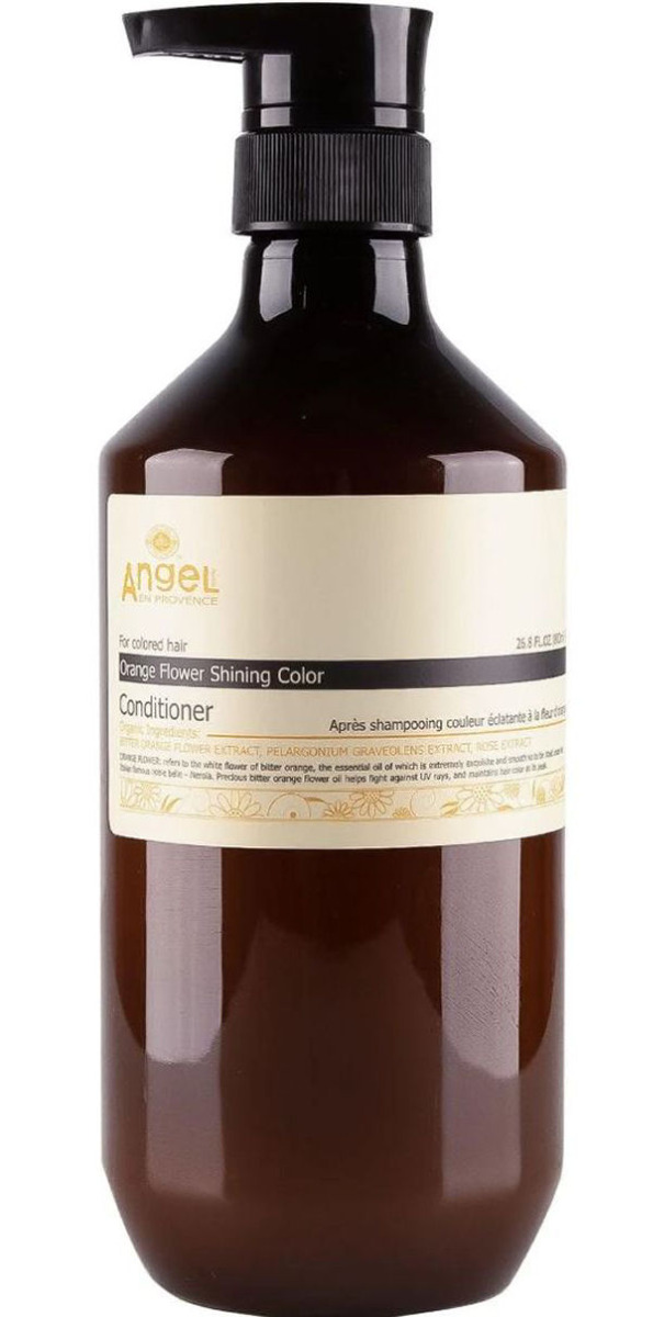 Angel en provence orange flower shining color conditioner for colored hair 400ml
