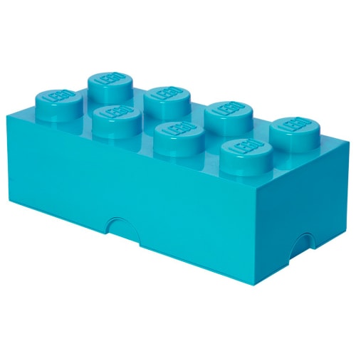 LEGO opbevaringskasse med 8 knopper – Blå fra Room Copenhagen 5711938015718