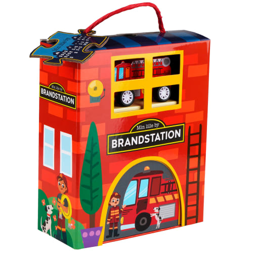 Brandstation – Min lille by junior – Boks fra 9788742511299