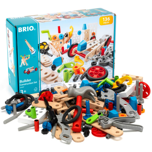 BRIO byggesæt – Builder konstruktionssæt – 136 dele fra brio 7312350345872
