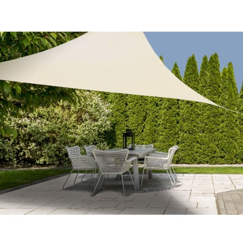 Solsejl – Trekant – Off White fra 8719987805899