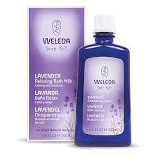 Weleda lavender relaxing bath milk 200ml (dato)