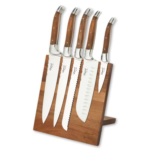 Laguiole by HÃ¢ws knivsæt med knivblok fra laguiole-by-haws 5712087100621