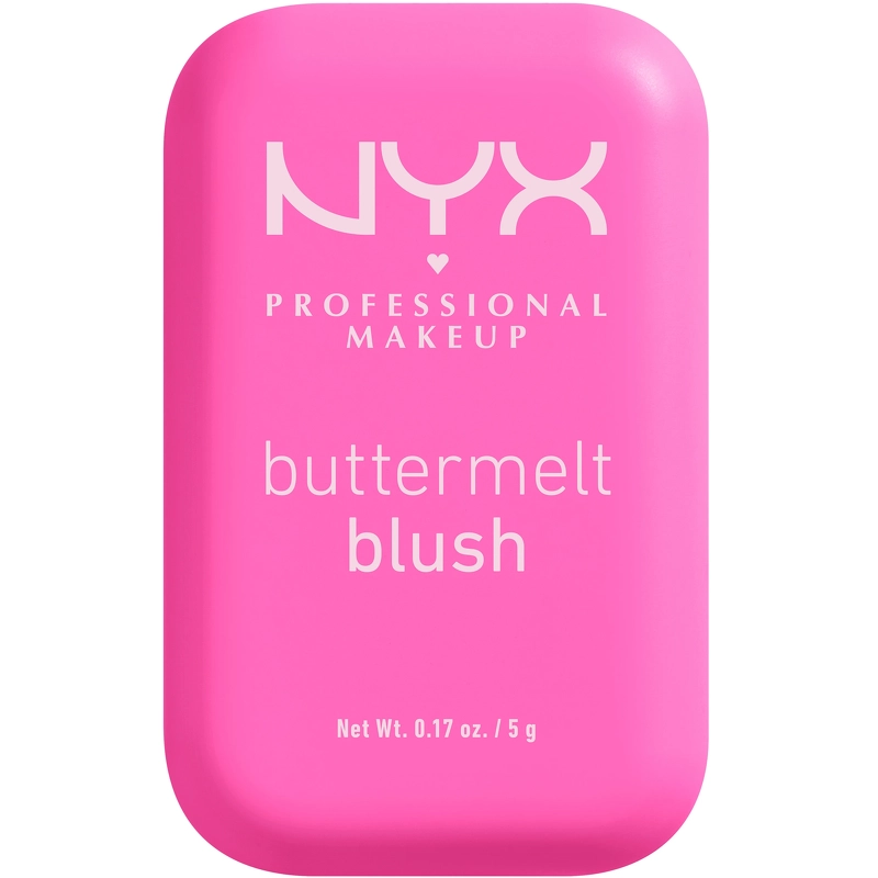 NYX Prof. Makeup Buttermelt Blush 5 gr. – 01 My Butta Half fra NYX Professional Makeup