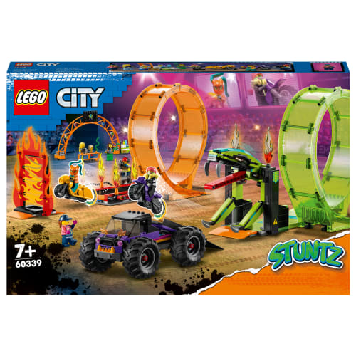 LEGO City Stuntarena med dobbelt loop fra lego 5702017162089