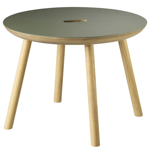 Foersom & Hiort-Lorenzen sidebord – D105 Gesja – Eg/grøn fra fdb-moebler 5715054002577