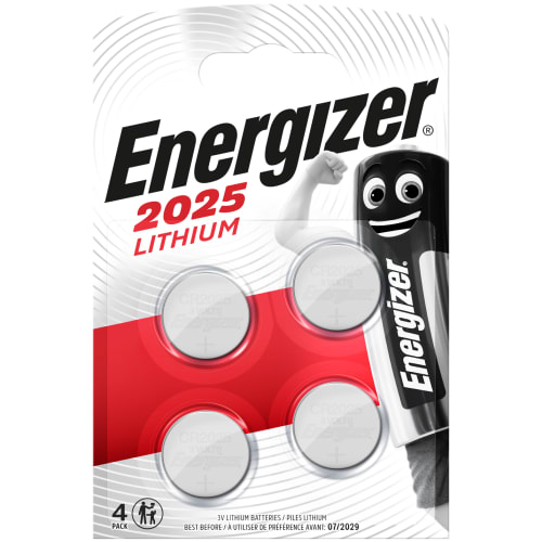 Energizer knapcellebatterier – CR2025 fra energizer 7638900415360