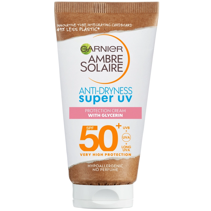 Garnier Ambre Solaire Super UV Anti-Dryness Cream SPF 50+ – 50 ml fra Garnier