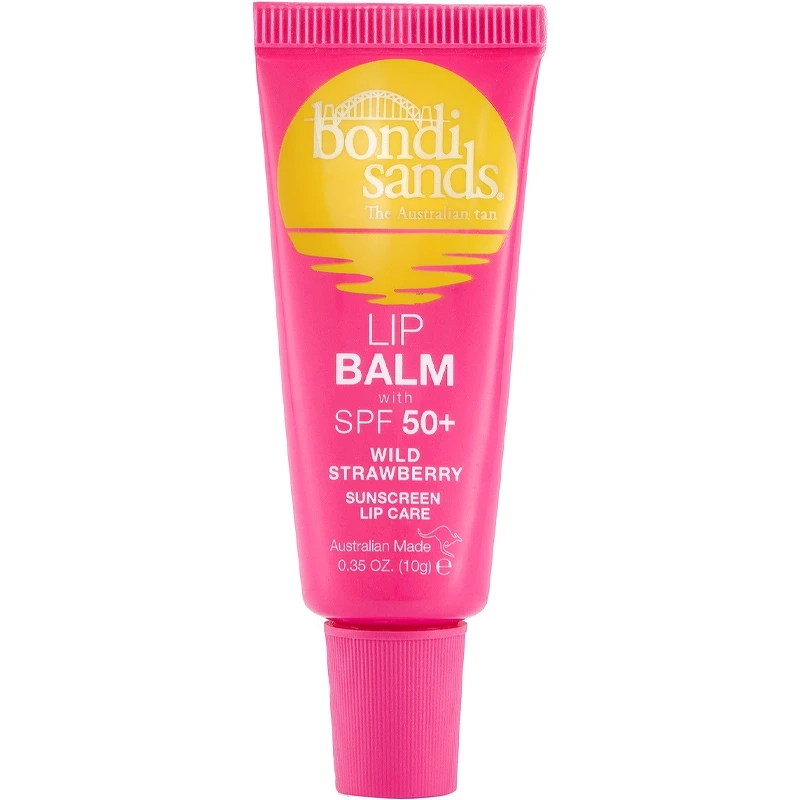 Bondi Sands SPF 50+ Lip Balm 10 gr. – Wild Strawberry fra Bondi Sands