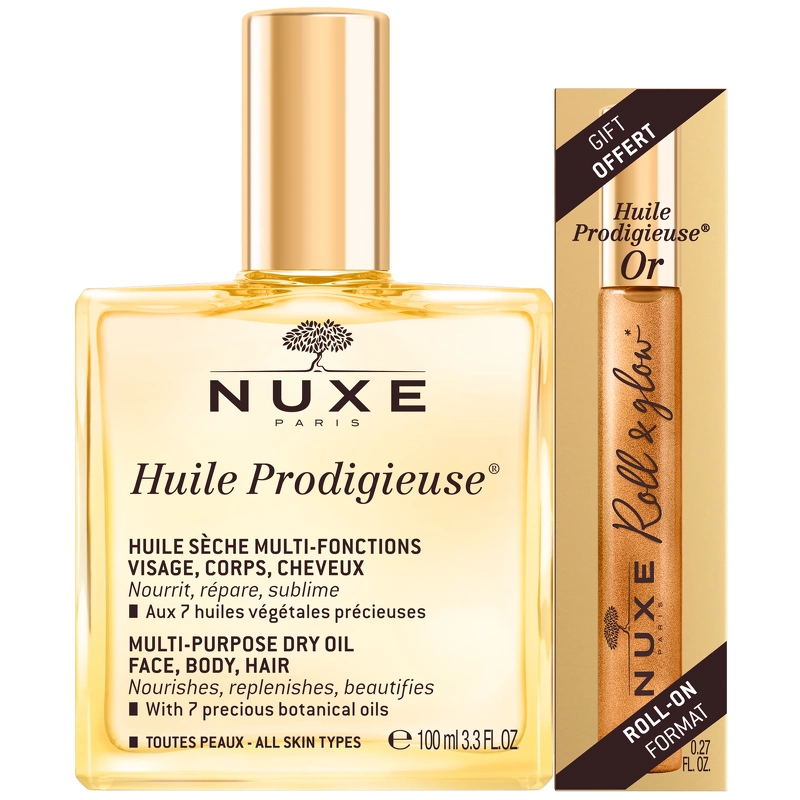 NUXE Huile Prodigieuse Dry Oil 100 ml + Gift fra NUXE