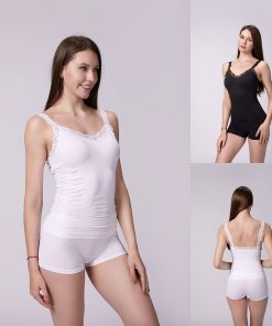 Blonde top - pakke med 3 stk. (hvid/sort) billigt køb tilbud online shopping