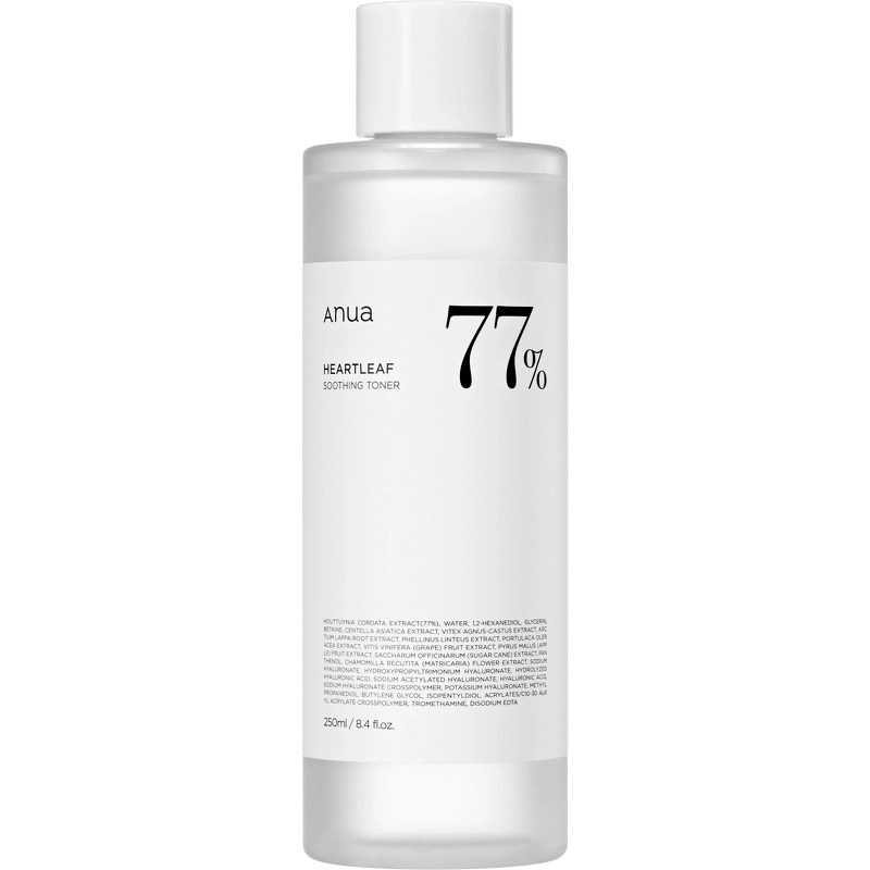 Anua Heartleaf 77% Soothing Toner 250 ml fra Anua