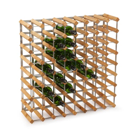 Traditional Wine Racks vinreol – Bejdset fyrretræ fra Traditional Wine Racks 5029237000534
