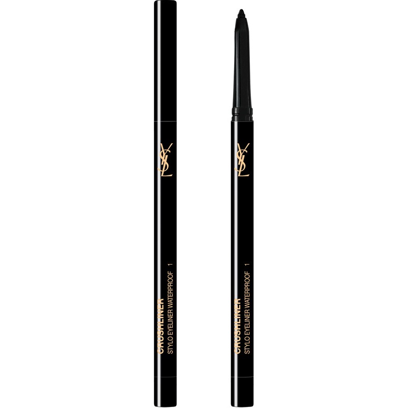 YSL Crushliner Stylo Waterproof 0,35 gr. – 1 Noir Intense fra Yves Saint Laurent