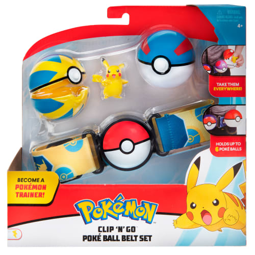 Pokémon bæltesæt – Clip ‘N Go – Pikachu fra pokemon 191726382799