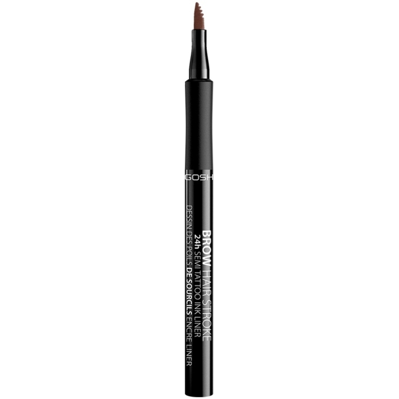 GOSH Brow Hair Stroke 1 ml – 001 Brown fra GOSH Copenhagen