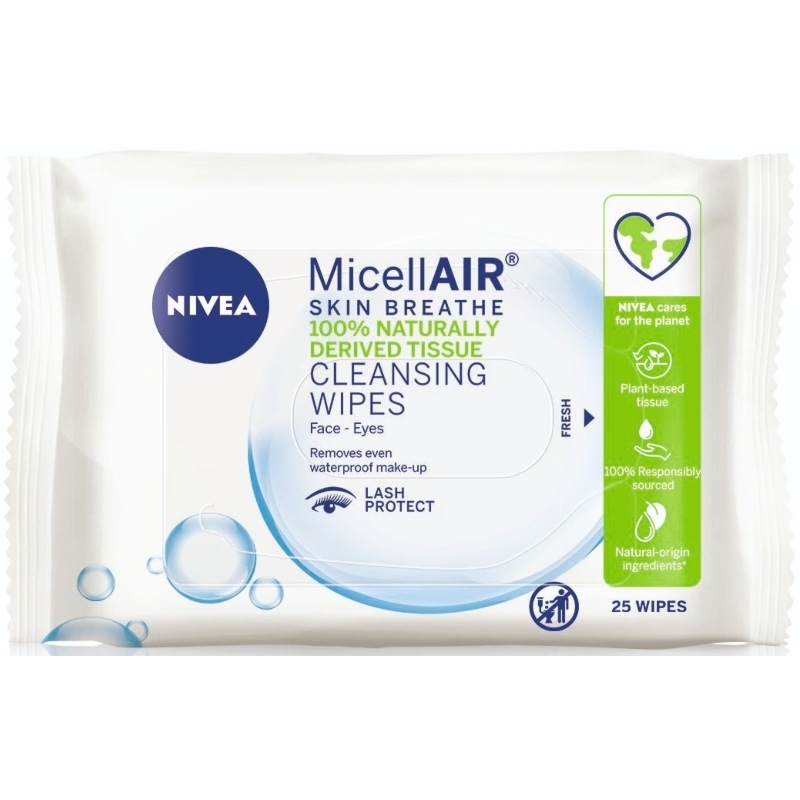 Nivea Micellar Cleansing Wipes 25 Pieces fra Nivea