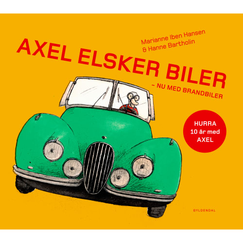 Axel elsker biler – Nu med brandbiler – Axel 1 – Indbundet fra 9788702224221