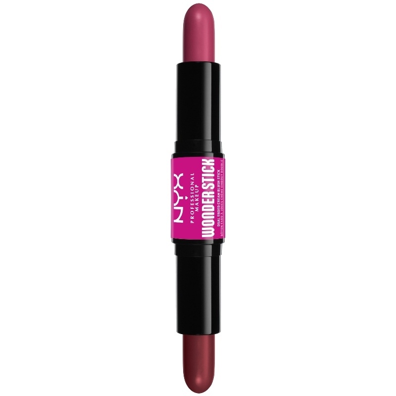 NYX Prof. Makeup Wonder Stick Dual-Ended Cream Blush Stick 8 gr. – 04 Deep Magenta + Ginger fra NYX Professional Makeup