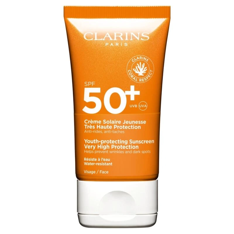 Clarins Sun Care Youth-Protecting Sunscreen SPF 50+ – 50 ml fra Clarins