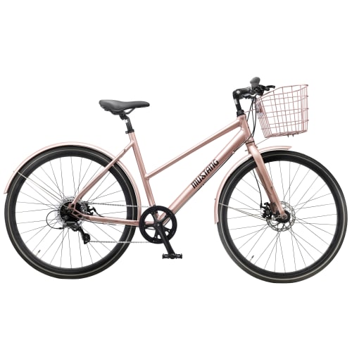 Mustang Avalon 28″ damecykel med 8 gear – Rose gold fra mustang 5700383120214