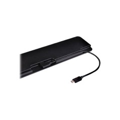 Club 3D CSV-1564W65 USB-C Dockingstation med 65W strømforsyning Sort