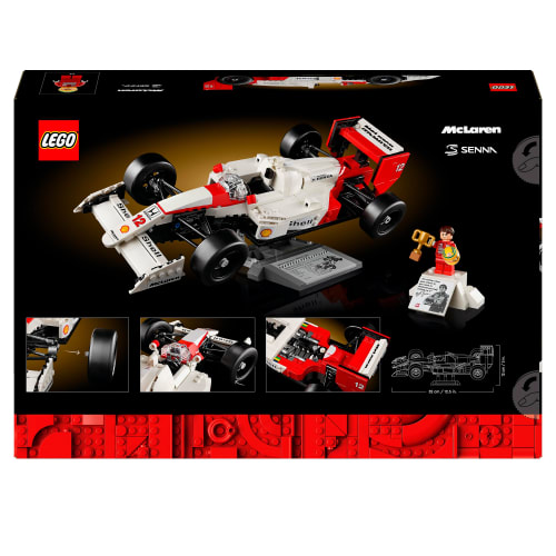 LEGO Icons McLaren MP4/4 og Ayrton Senna fra LEGO 5702017583495