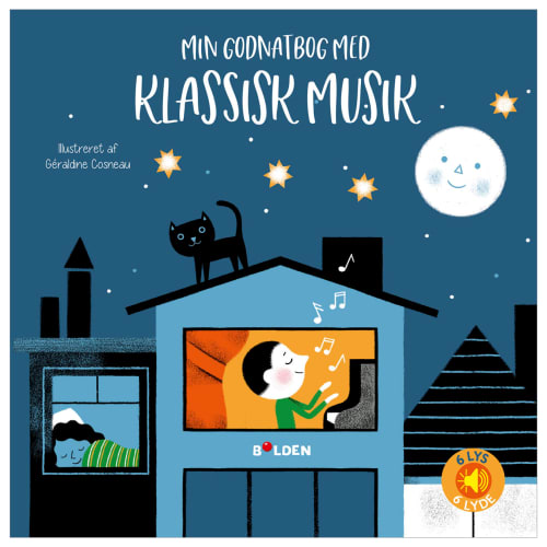 Min godnatbog med klassisk musik – Indbundet fra 9788772056005