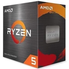 AMD CPU Ryzen 5 5600X 3.7GHz 6 kerner AM4 (PIB – m/køler)