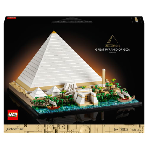 LEGO Architecture Den store pyramide i Giza fra lego 5702017152349