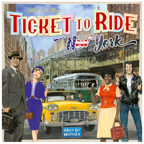 Ticket to Ride – New York fra Days of Wonder 824968209608