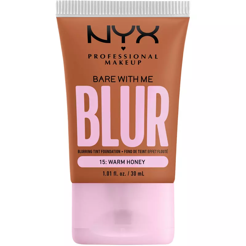 NYX Prof. Makeup Bare With Me Blur Tint Foundation 30 ml – 15 Warm Honey fra NYX Professional Makeup
