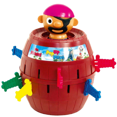 Tomy Pop Up Pirate Spil