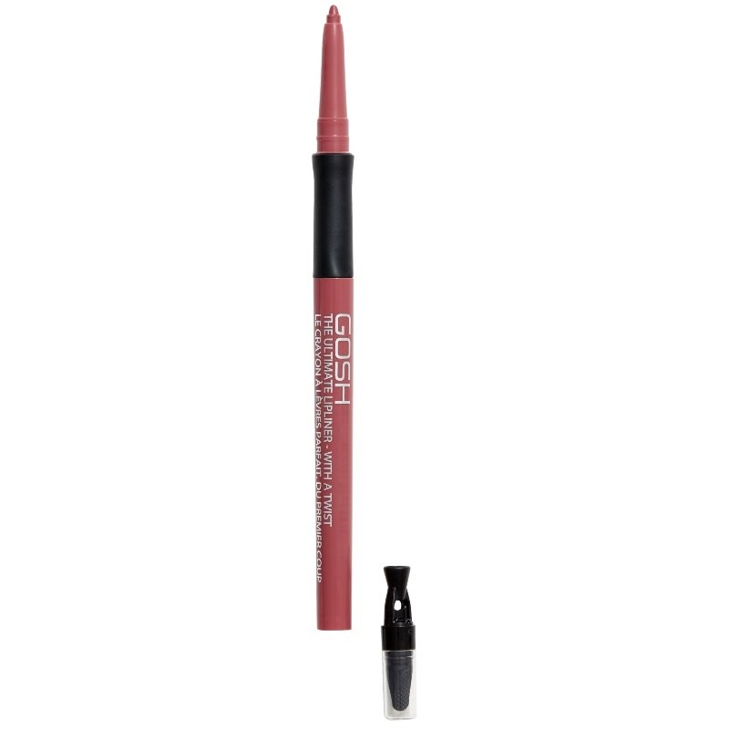 GOSH The Ultimate Lipliner With A Twist Waterproof 0,35 gr. – 002 Vintage Rose fra GOSH Copenhagen