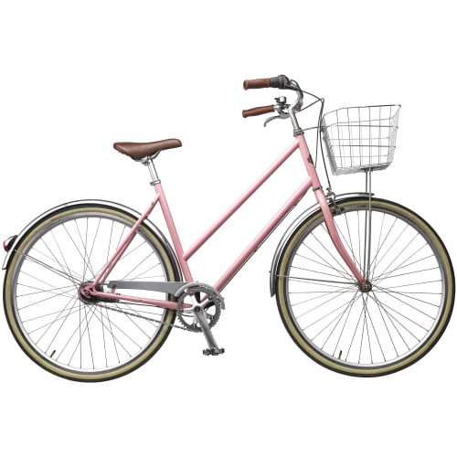 Mustang Vintage Classic 28″ damecykel med 7 gear – Sugar rose fra Mustang 5715348066094