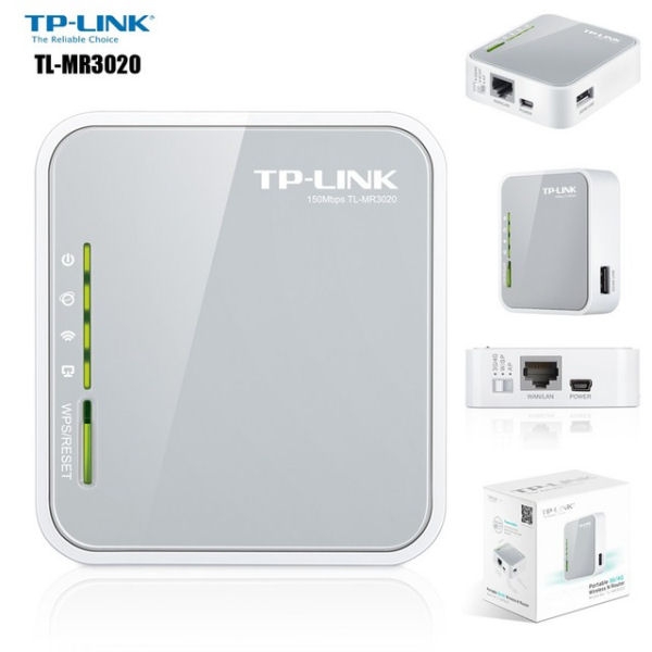 TP-link portable 3G/4G wireless N router model TL-MR3020