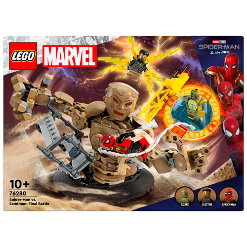 LEGO Marvel Spider-Man mod Sandman: den endelige kamp fra LEGO 5702017590301