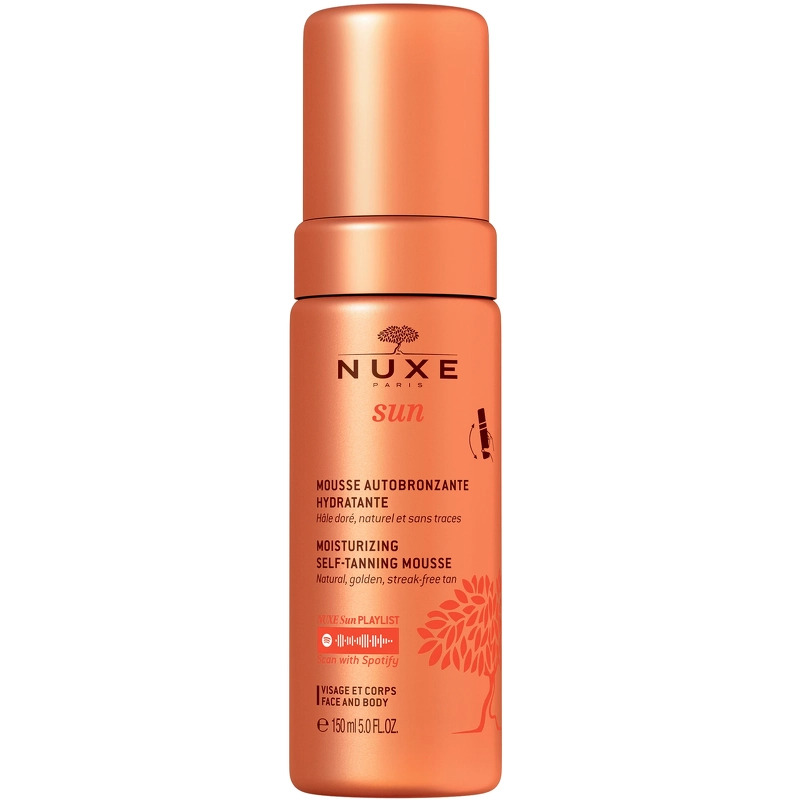NUXE Sun Moisturizing Self-tanning Mousse 150 ml fra NUXE
