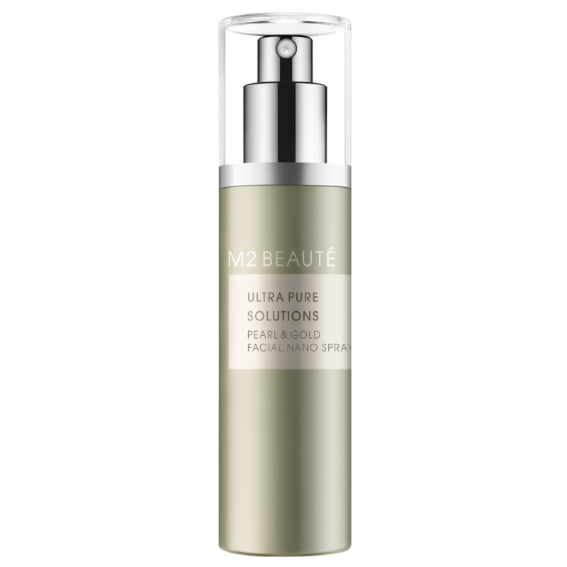 M2 Beaute Ultra Pure Solutions Pearl & Gold Facial Nano Spray 75 ml fra M2 Beaute