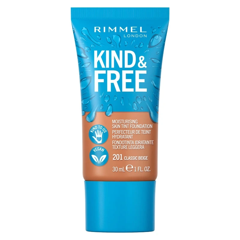 RIMMEL Kind & Free Skin Tint 30 ml – 201 Classic Beige fra RIMMEL