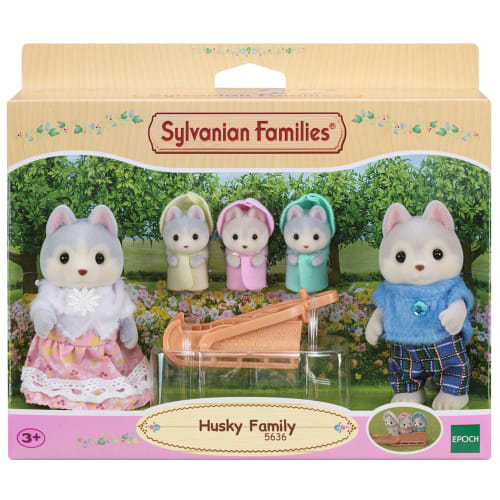 Sylvanian Families Familien Husky fra Sylvanian Families 5054131056363