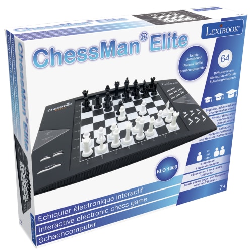 ChessMan Elite elektronisk skakspil fra Lexibook 5713396700922