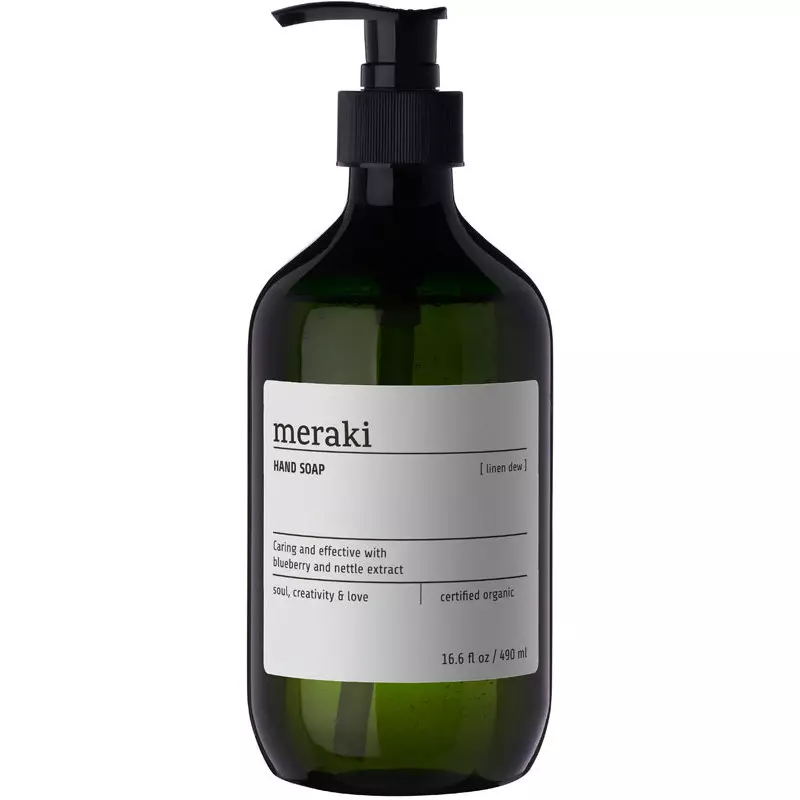 Meraki Hand Soap Linen Dew 490 ml fra Meraki