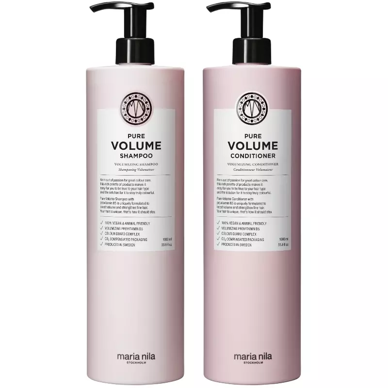 Maria Nila Pure Volume Set 1000 + 1000 ml fra Maria Nila