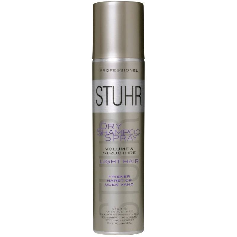 Stuhr Styling Dry Shampoo Spray 250 ml – Light fra Stuhr