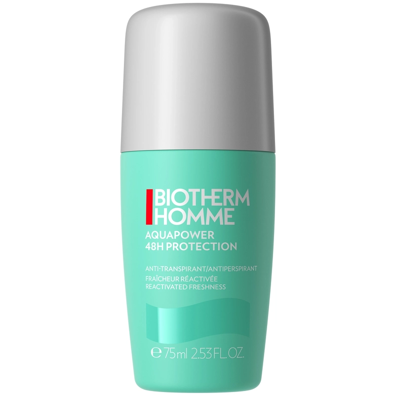 Biotherm Homme Aquapower 48H Protection Deo Roll-On 75 ml fra Biotherm